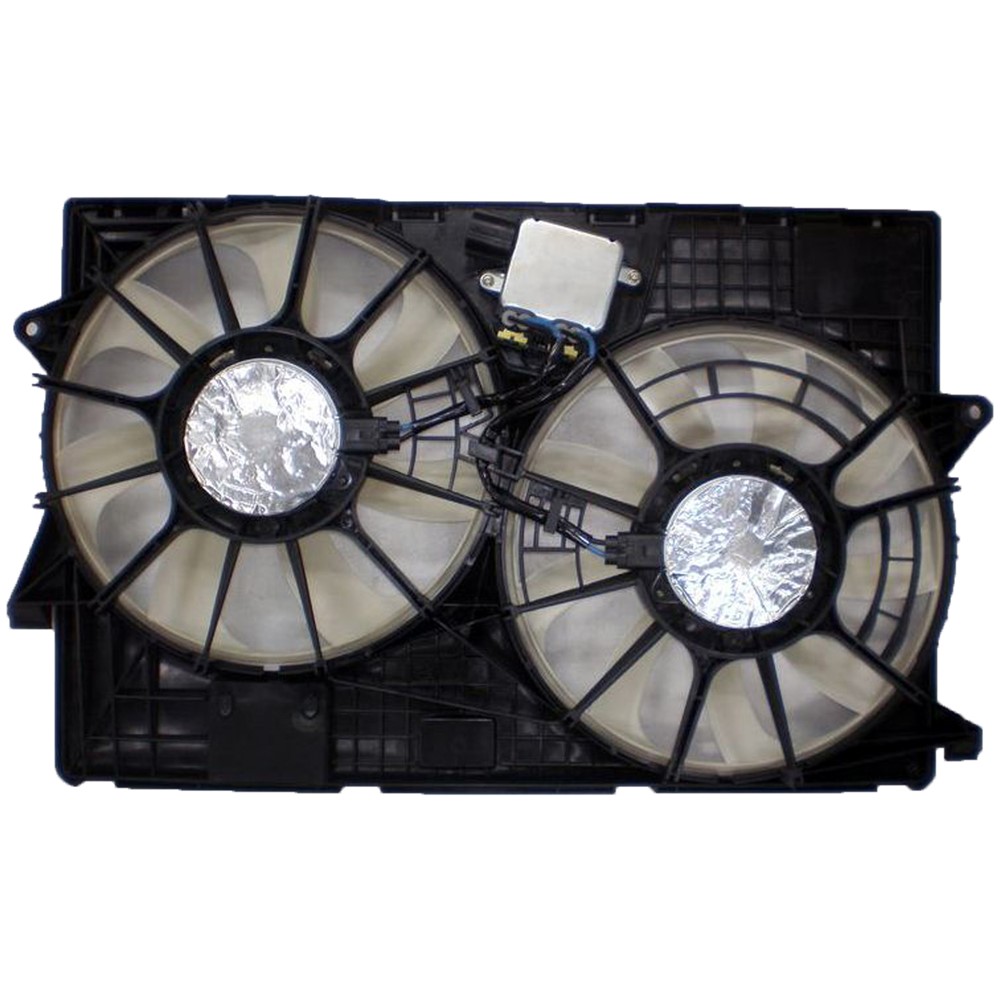 Dual Radiator And Condenser Fan Assembly For 14-18 Jeep Cherokee