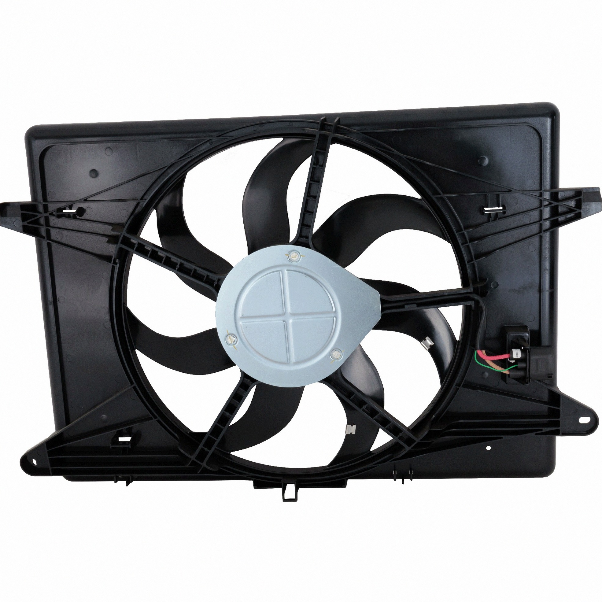 Dual Radiator And Condenser Fan Assembly For 17-20 Chrysler Pacifica, 20 Chrysler Voyager