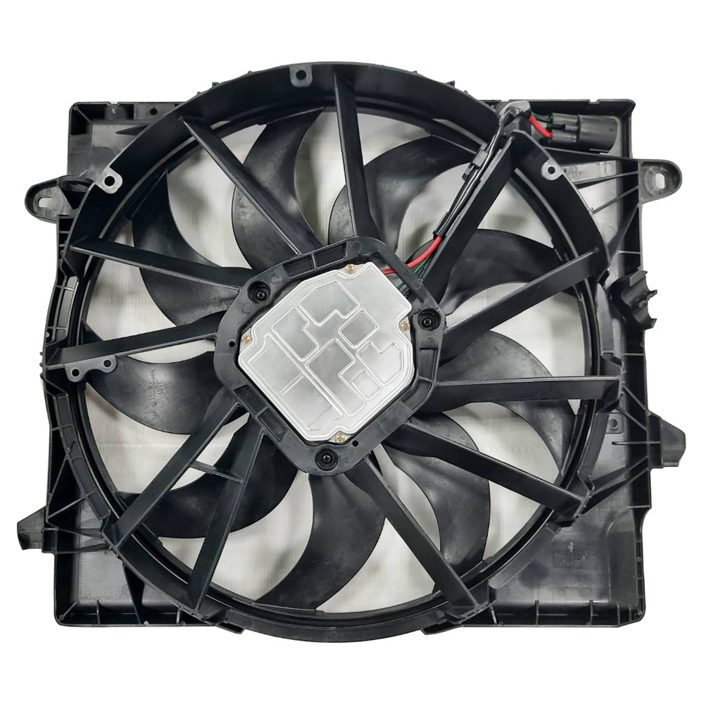 Dual Radiator And Condenser Fan Assembly For 20-22 Jeep Gladiator, 18-22 Jeep Wrangler