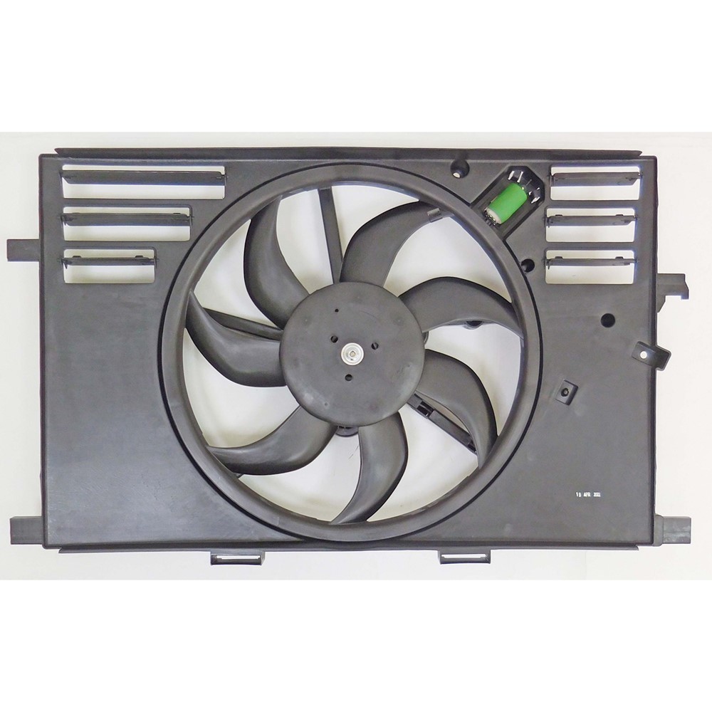Dual Radiator And Condenser Fan Assembly For 17-21 Jeep Renegade
