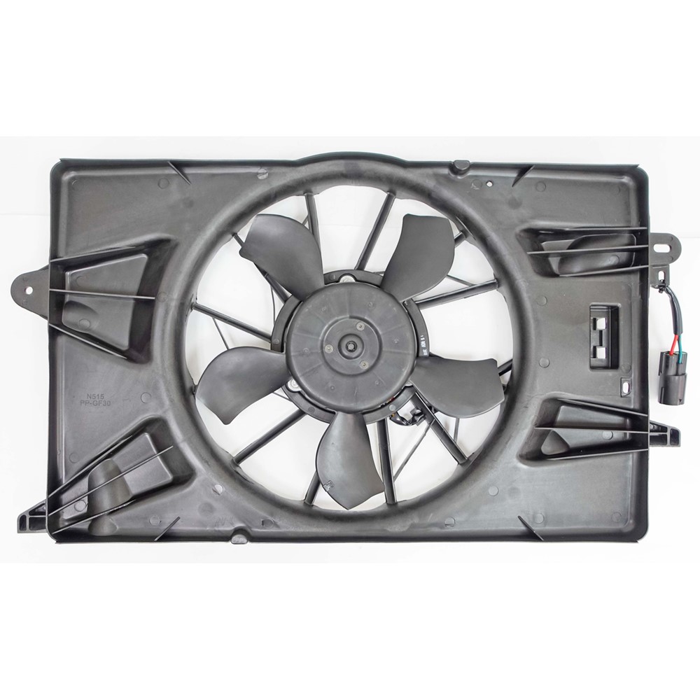 Dual Radiator And Condenser Fan Assembly For 19-22 Jeep Cherokee