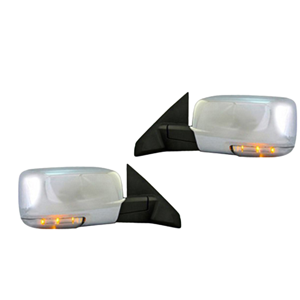 Door Mirror Set For 09 Dodge Ram 1500