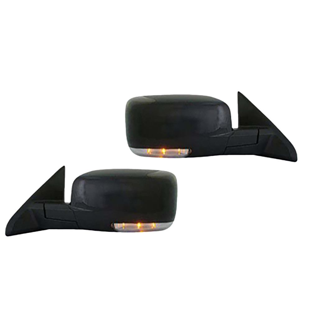 Door Mirror Set For 09 Dodge Ram 1500