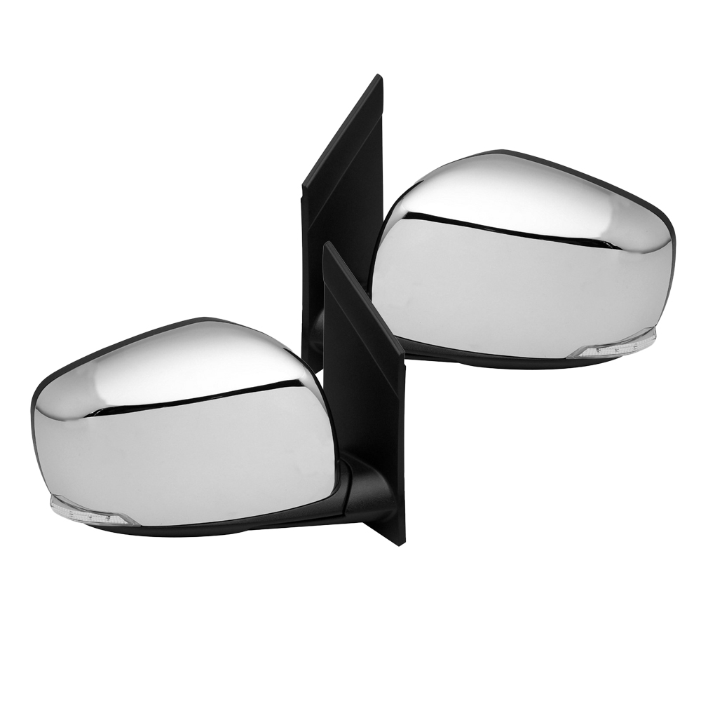 Door Mirror Set For 08-16 Chrysler Town & Country, 08-10 Dodge Grand Caravan