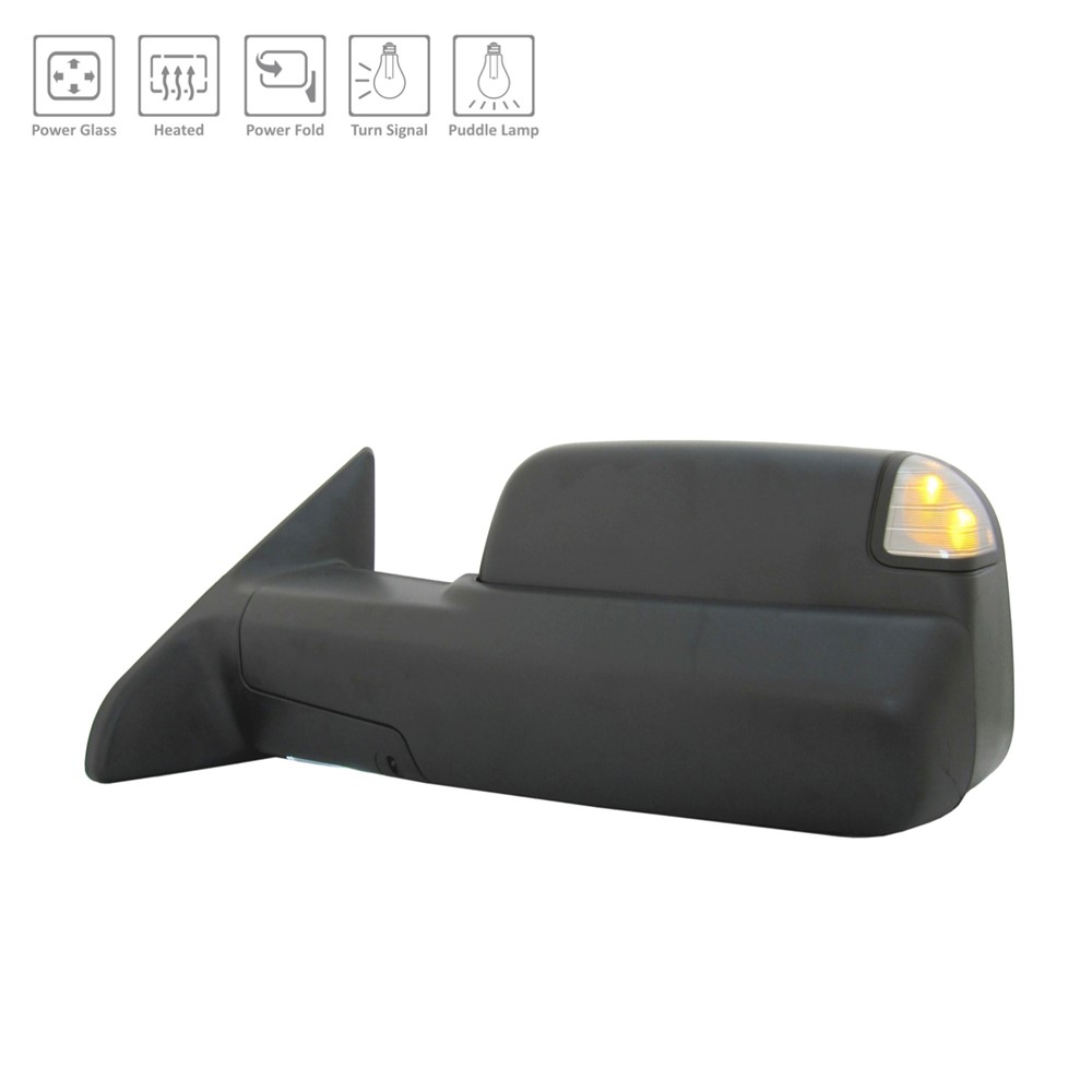 Left Driver Side Door Mirror For 15-18 Ram 3500