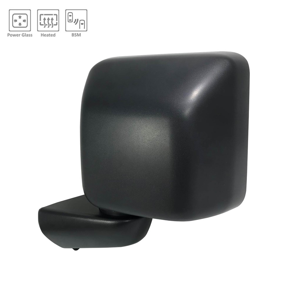 Left Driver Side Door Mirror For 20-25 Jeep Gladiator, 18-25 Jeep Wrangler