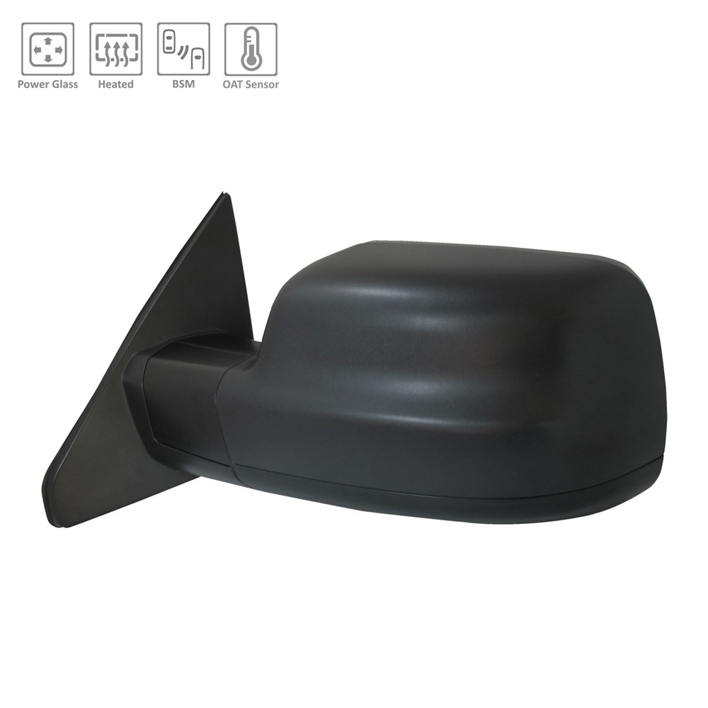 Left Driver Side Door Mirror For 20-24 Ram 1500