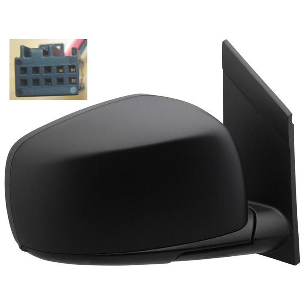 Right Passenger Side Power Door Mirror For 08-10 Chrysler Town & Country, 08-10 Dodge Grand Caravan