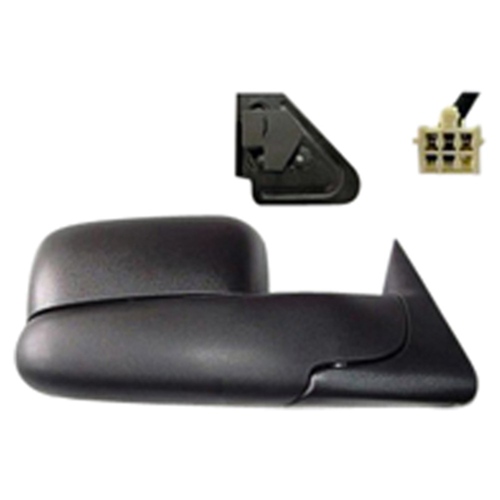 Right Passenger Side Door Mirror For 98-01 Dodge Ram 1500, 98-02 Dodge Ram 2500, 98-02 Dodge Ram 3500