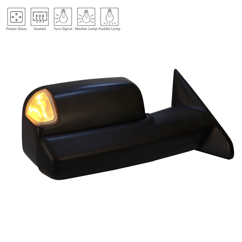 Right Passenger Side Door Mirror For 19-20 Ram 3500, 19-20 Ram 4500, 19-20 Ram 5500