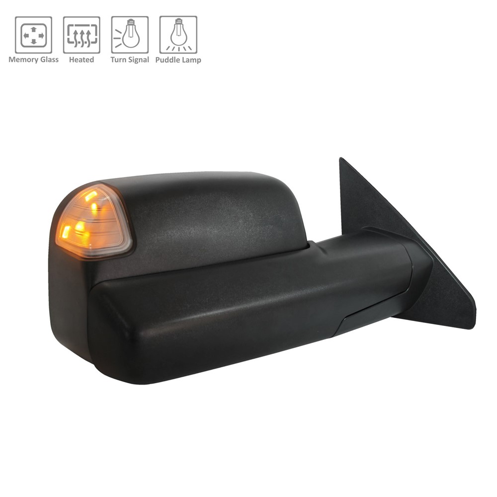 Right Passenger Side Door Mirror For 20-24 Ram 1500