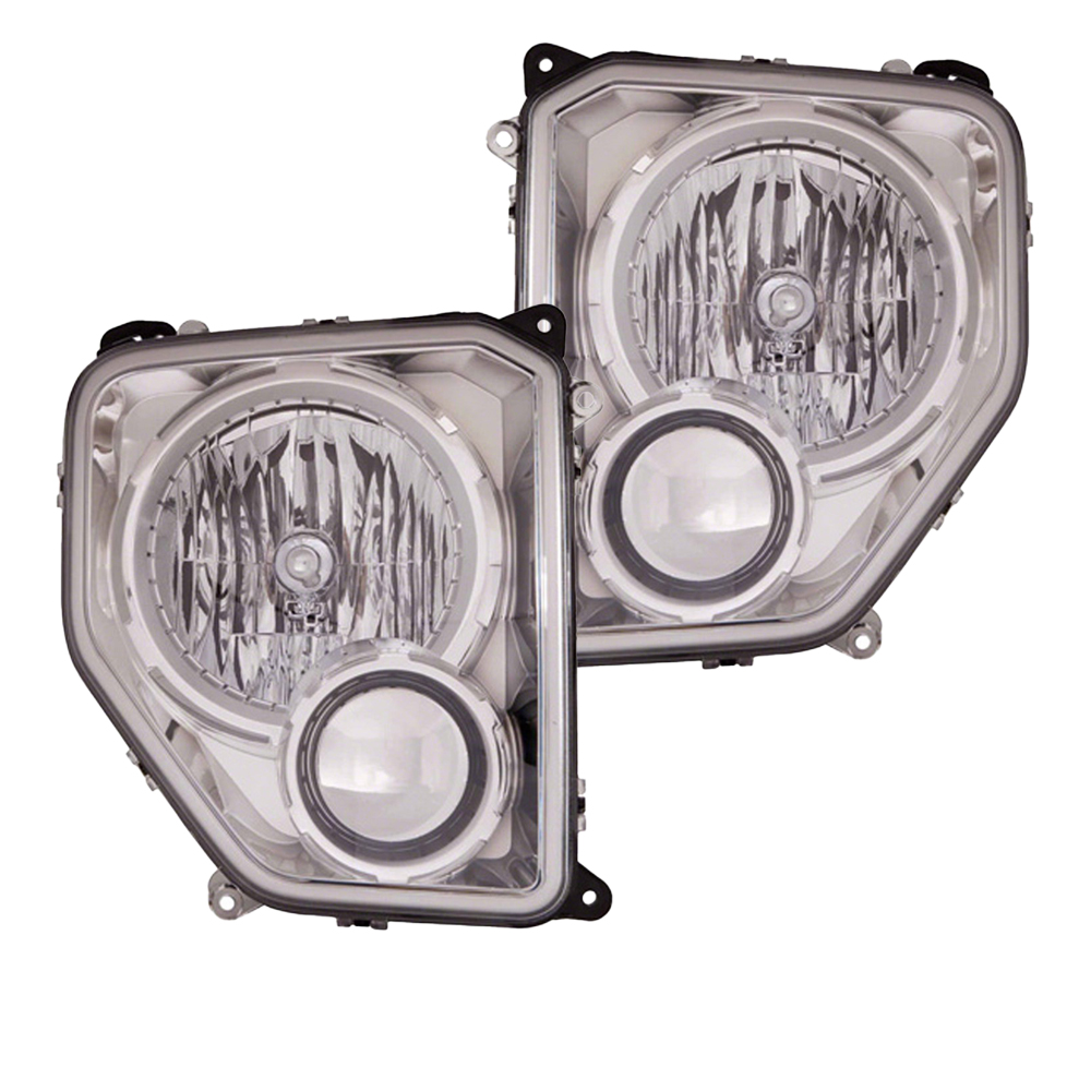 Headlight Set For 10-12 Jeep Liberty