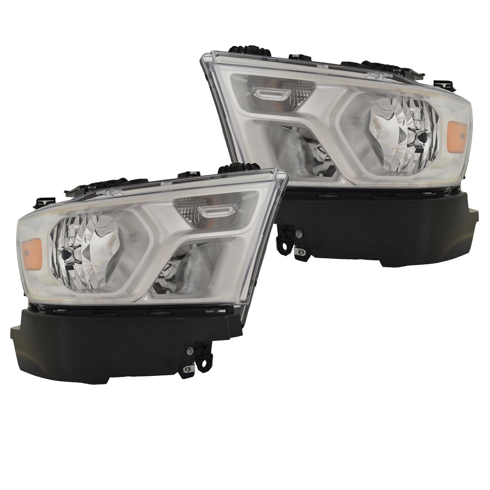 Headlight Set For 19-24 Ram 1500