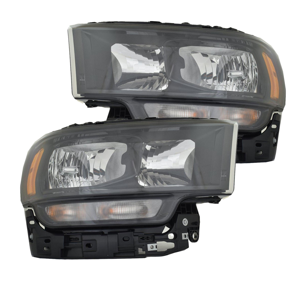 Headlight Set For 19-24 Ram 2500, 19-24 Ram 3500, 19-24 Ram 4500, 19-24 Ram 5500