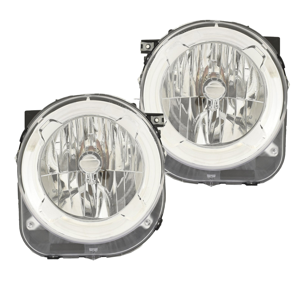 Headlight Set For 19-23 Jeep Renegade