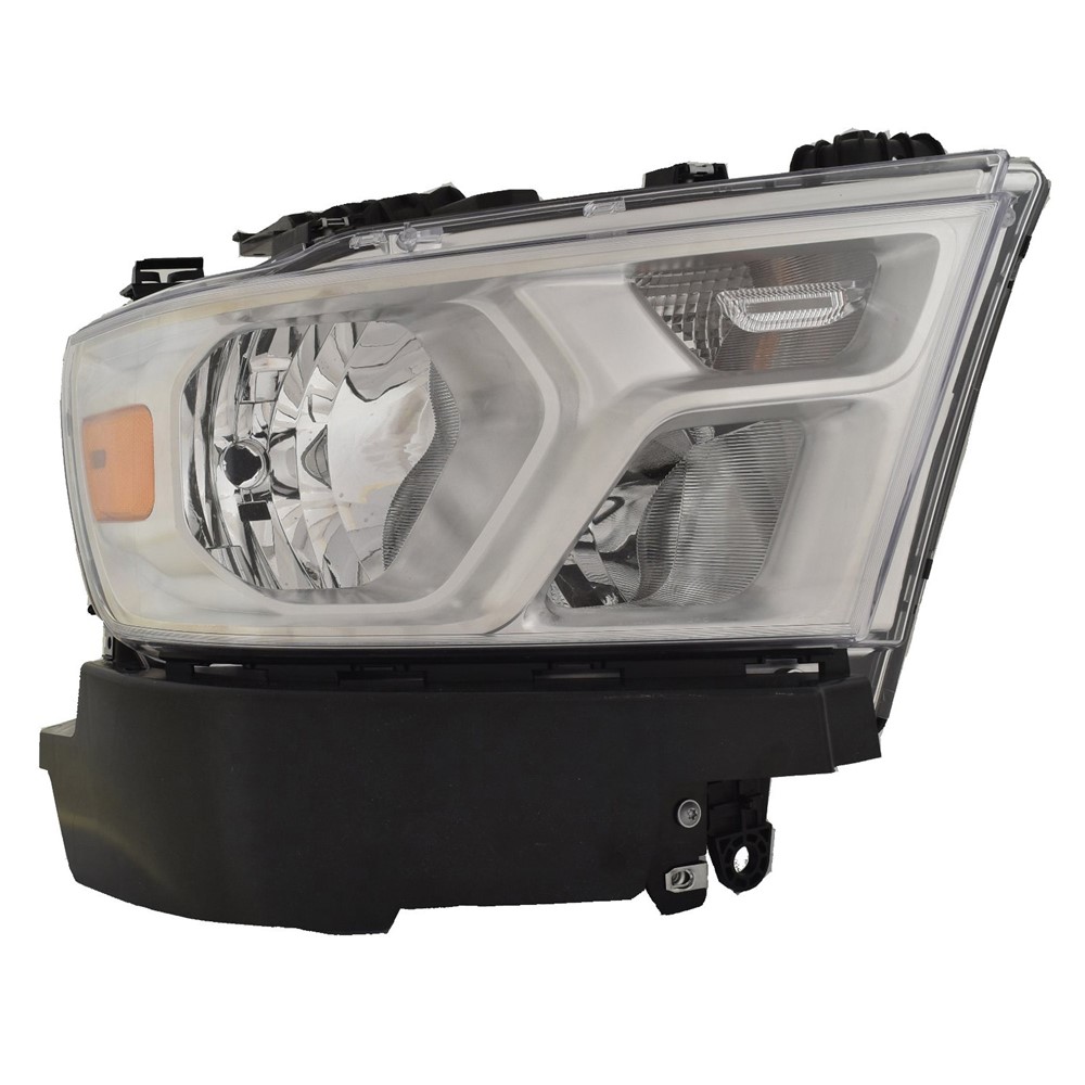 Right Passenger Side Headlight For 19-24 Ram 1500