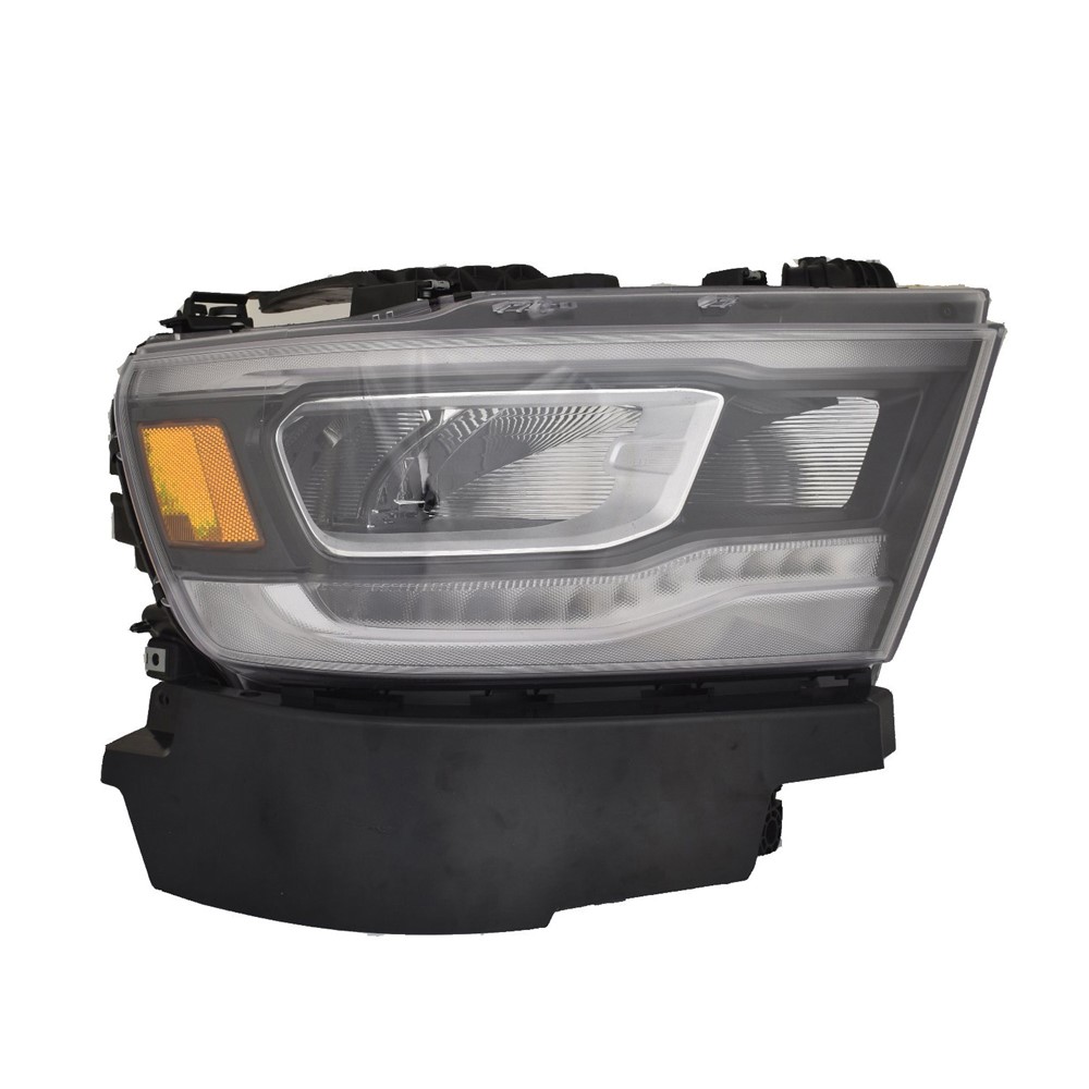 Right Passenger Side Headlight For 19-24 Ram 1500