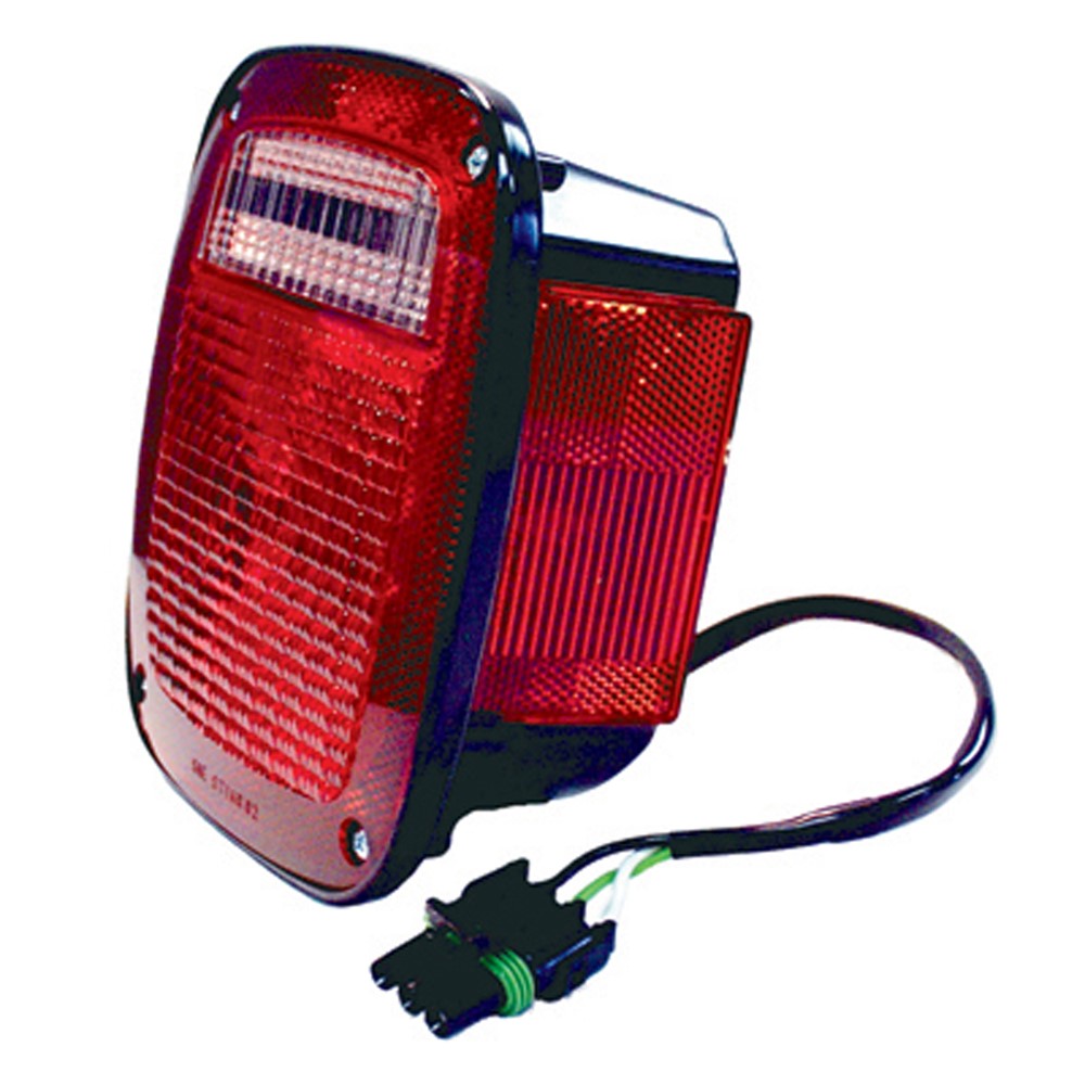 Right Passenger Side Tail Light For 87-90 Jeep Wrangler