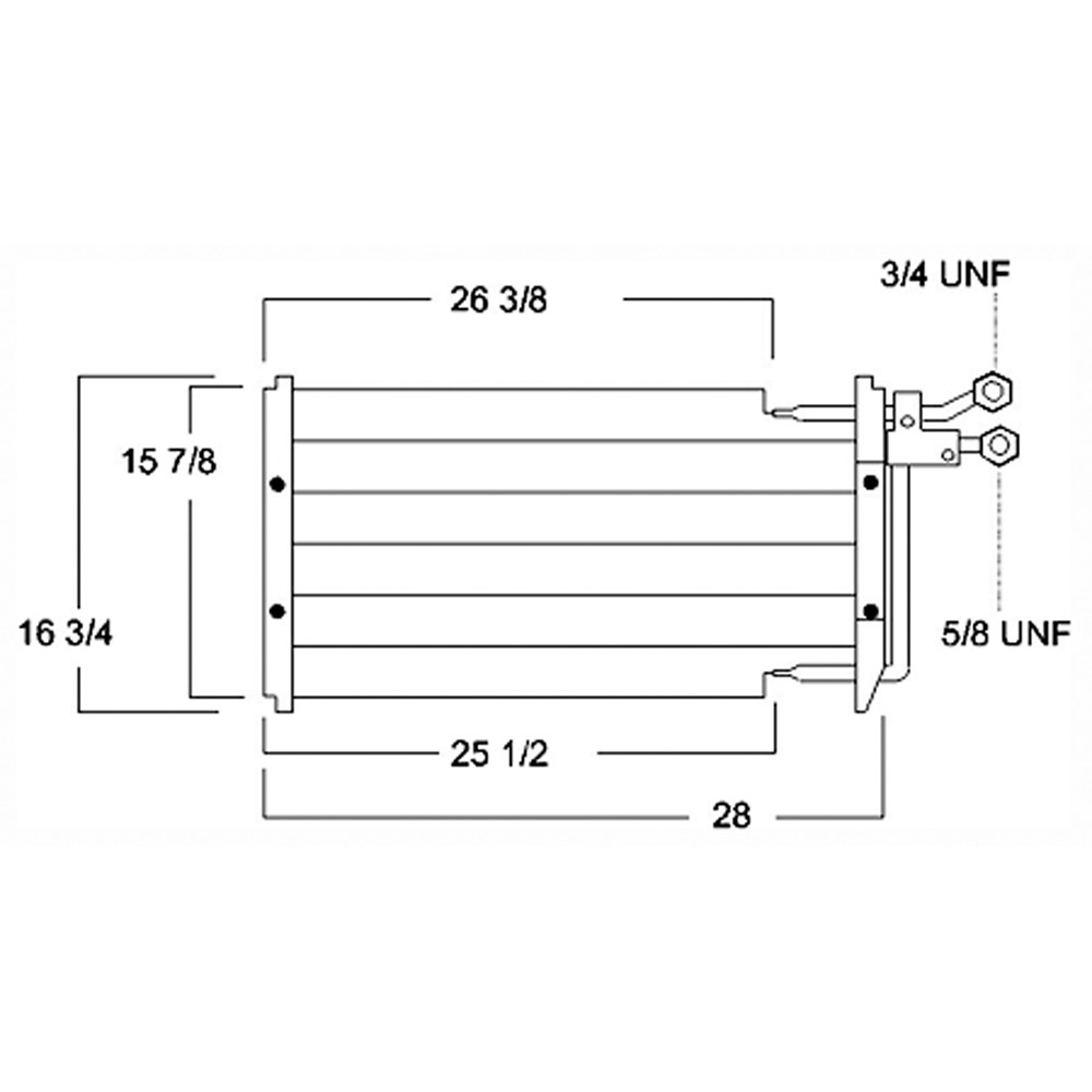 A/C Condenser For 1978-1988 Buick Chevrolet GMC Oldsmobile Pontiac
