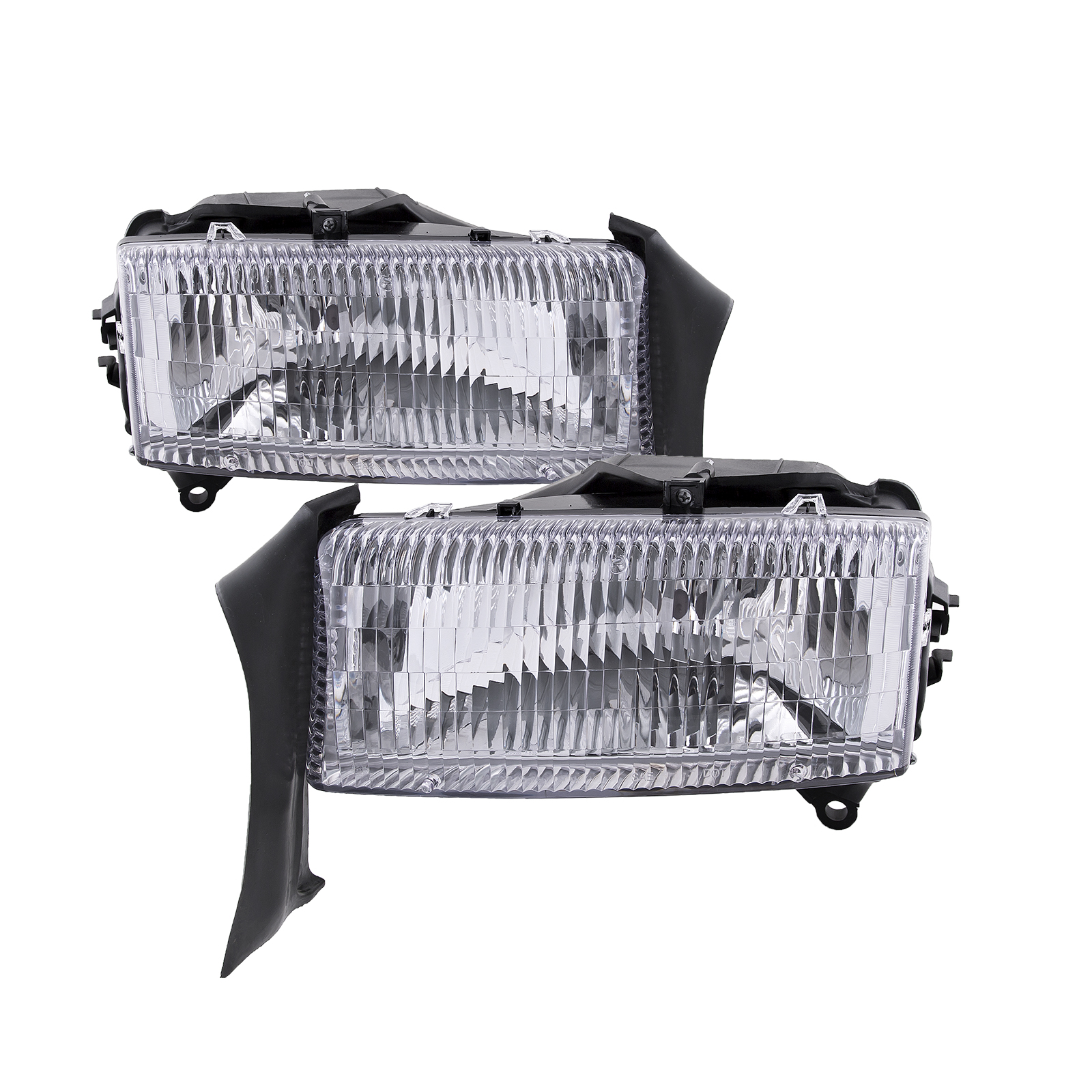Headlight Set For 97-04 Dodge Dakota, 98-04 Dodge Durango