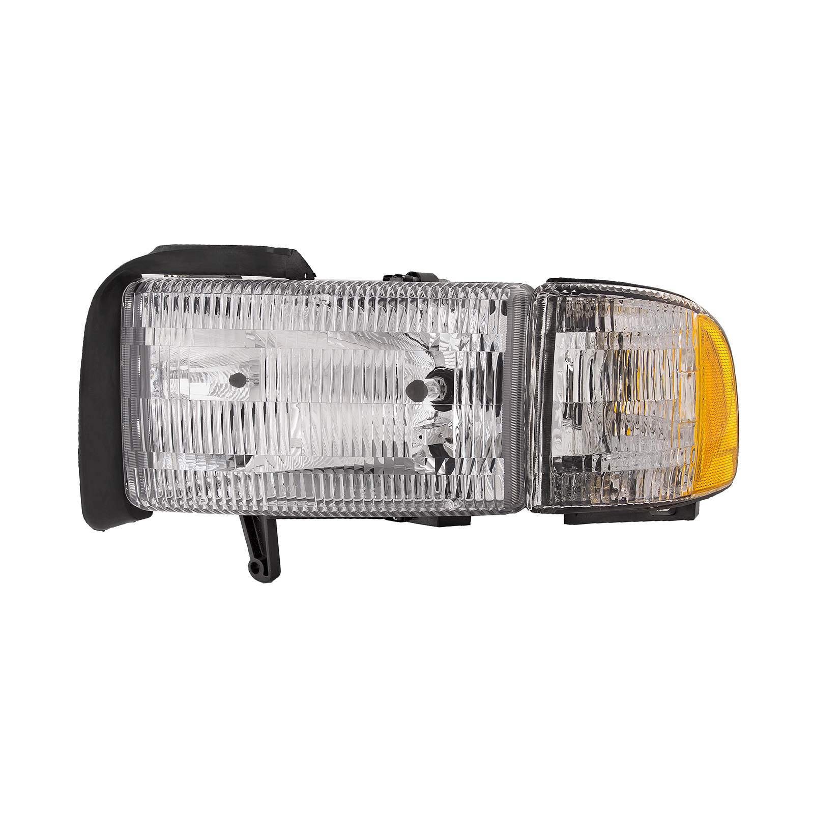 Left Driver Side Headlight For 94-02 Dodge Ram 1500, 94-02 Dodge Ram 2500, 94-02 Dodge Ram 3500