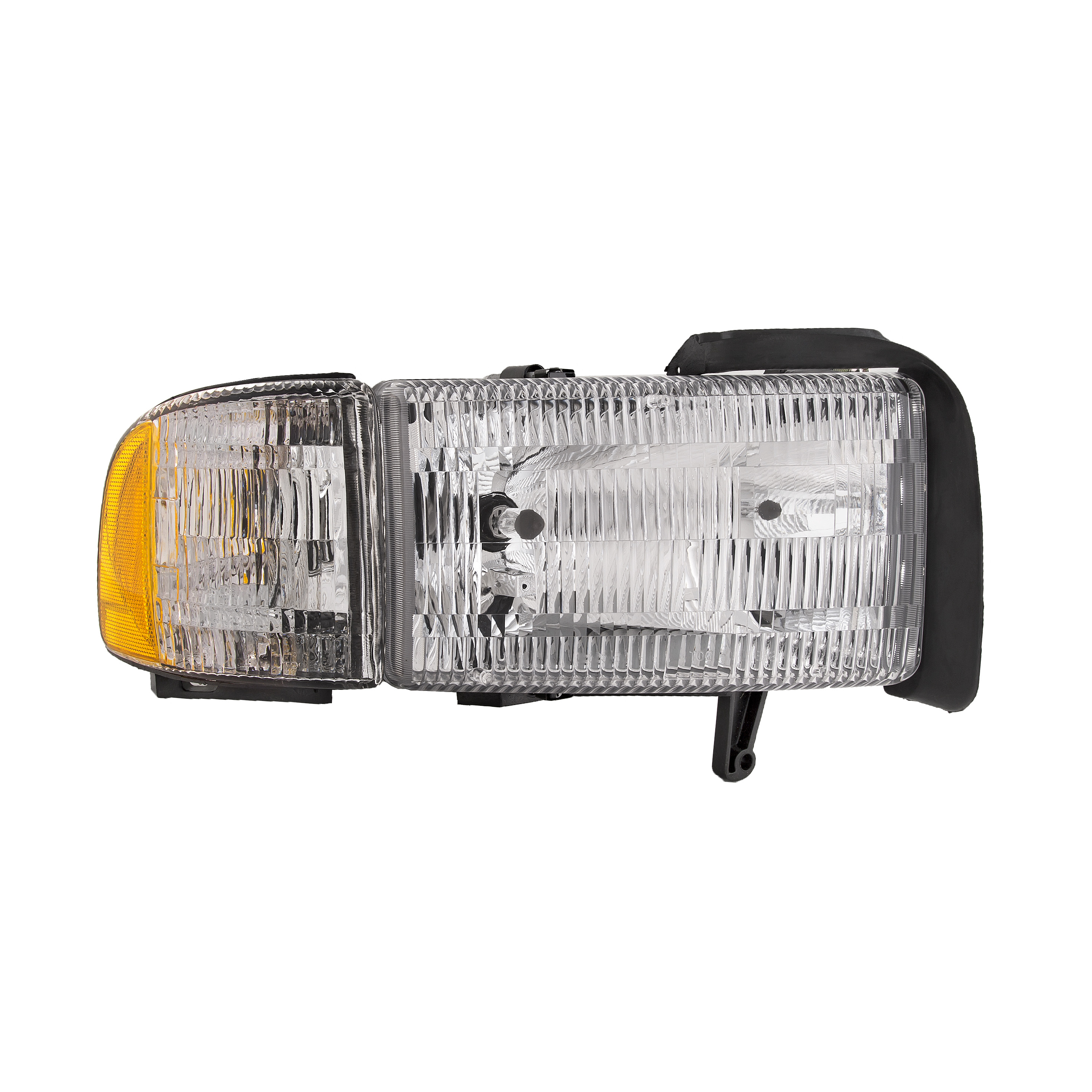 Right Passenger Side Headlight For 94-02 Dodge Ram 1500, 94-02 Dodge Ram 2500, 94-02 Dodge Ram 3500