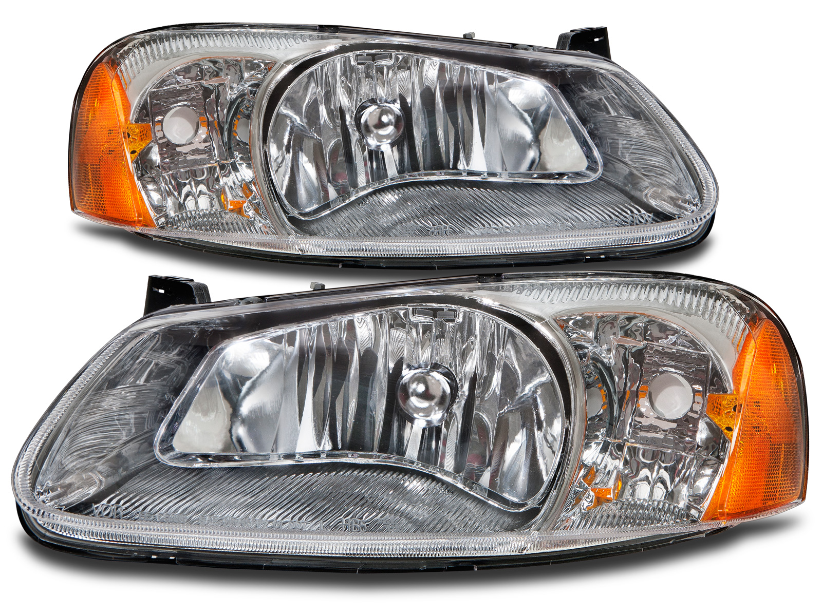 Headlight Set For 01-03 Chrysler Sebring, 01-02 Dodge Stratus