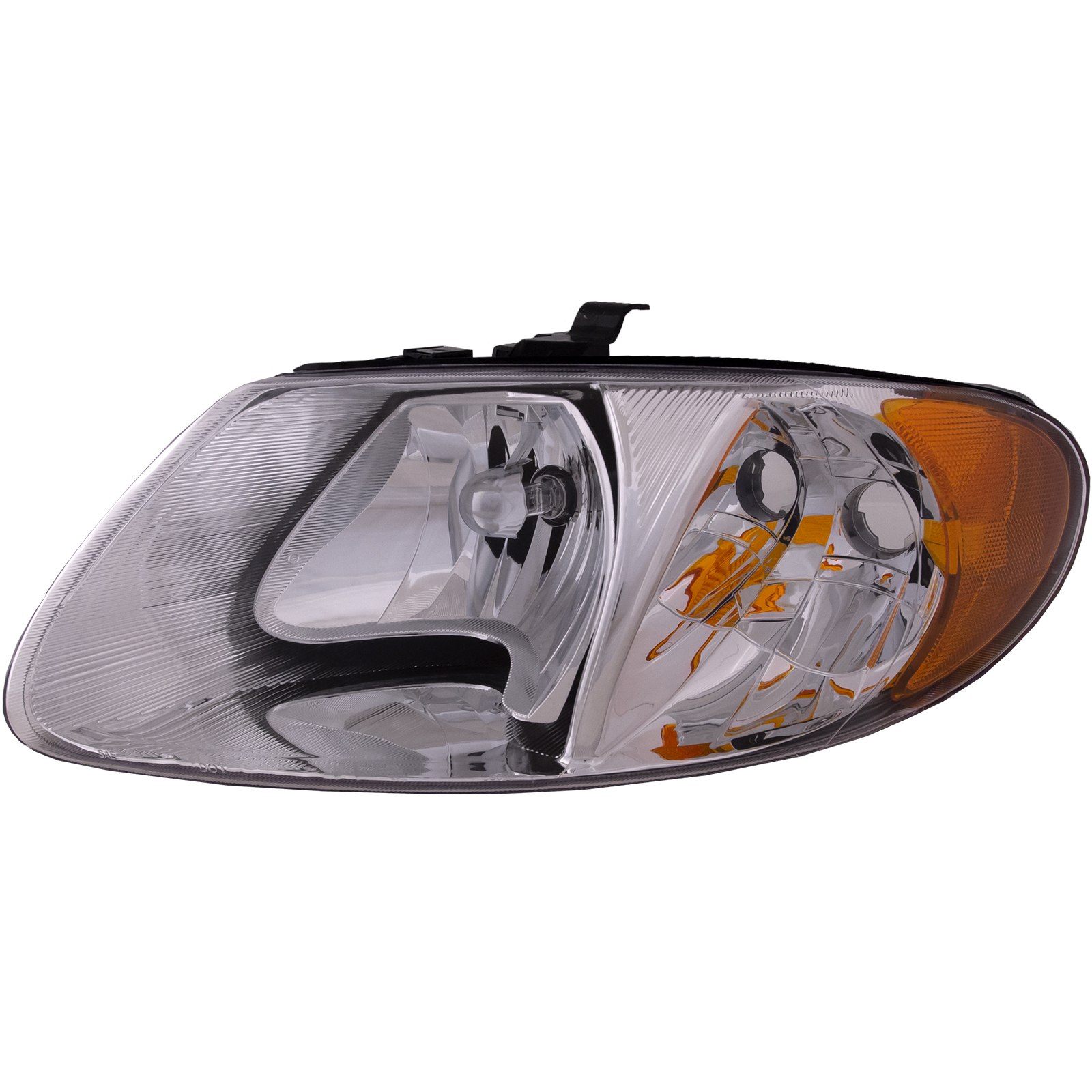 Left Driver Side Headlight For 01-07 Chrysler Town & Country, 01-07 Chrysler Voyager, 01-07 Dodge Caravan, 01-07 Dodge Grand Caravan