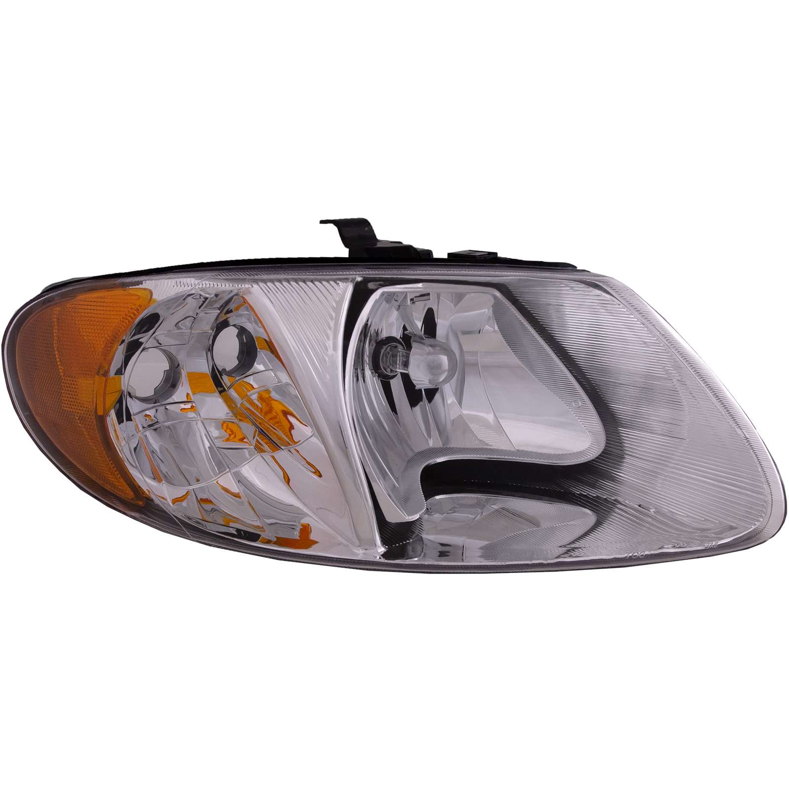 Right Passenger Side Headlight For 01-07 Chrysler Town & Country, 01-07 Chrysler Voyager, 01-07 Dodge Caravan, 01-07 Dodge Grand Caravan