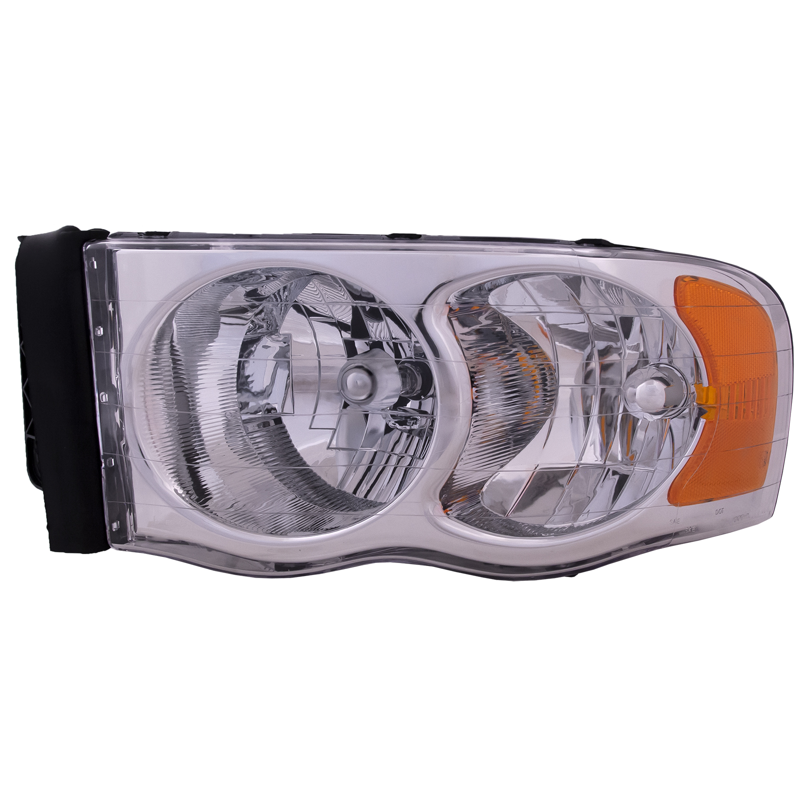 Left Driver Side Headlight For 02-05 Dodge Ram 1500, 02-05 Dodge Ram 2500, 02-05 Dodge Ram 3500
