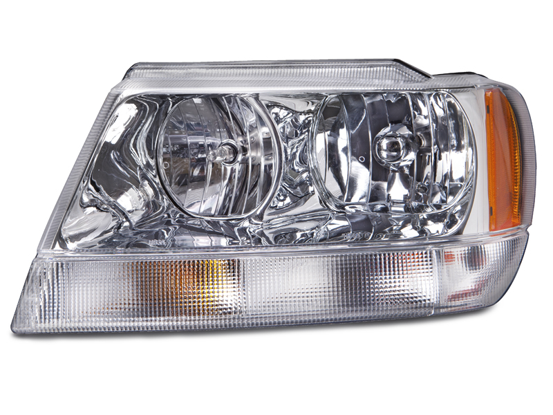 Left Driver Side Headlight For 99-04 Jeep Grand Cherokee