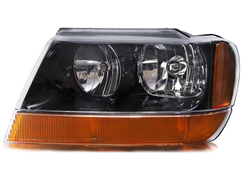 Left Driver Side Headlight For 99-04 Jeep Grand Cherokee