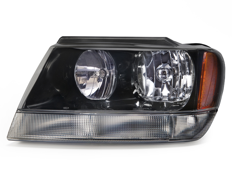 Left Driver Side Headlight For 02-04 Jeep Grand Cherokee