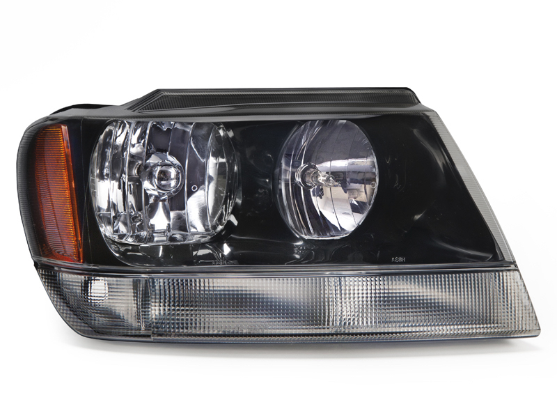 Right Passenger Side Headlight For 02-04 Jeep Grand Cherokee