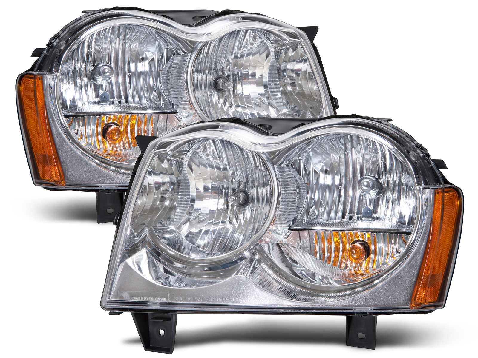 Headlight Set For 05-07 Jeep Grand Cherokee