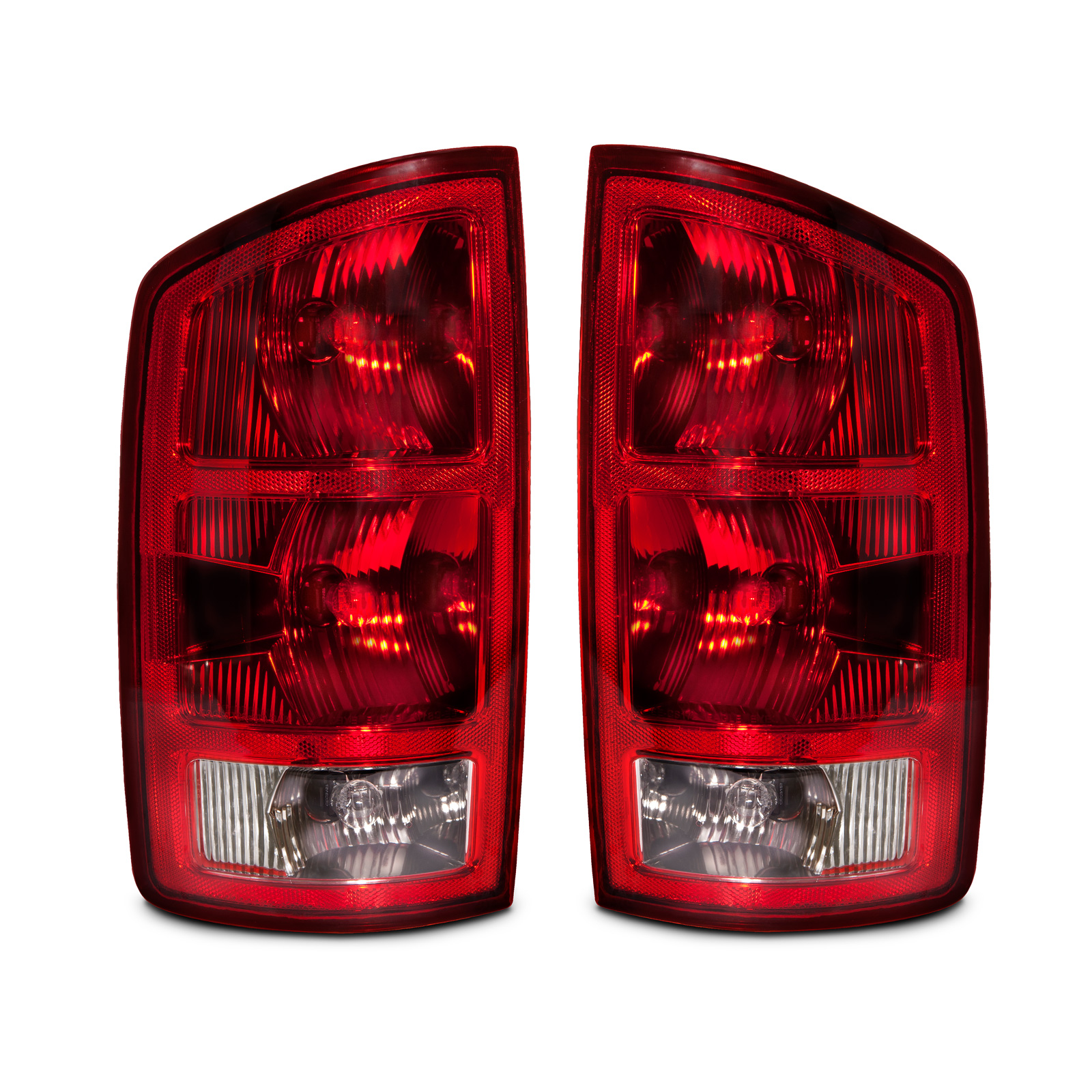 Tail Light Set For 02-06 Dodge Ram 1500, 02-06 Dodge Ram 2500, 03-06 Dodge Ram 3500