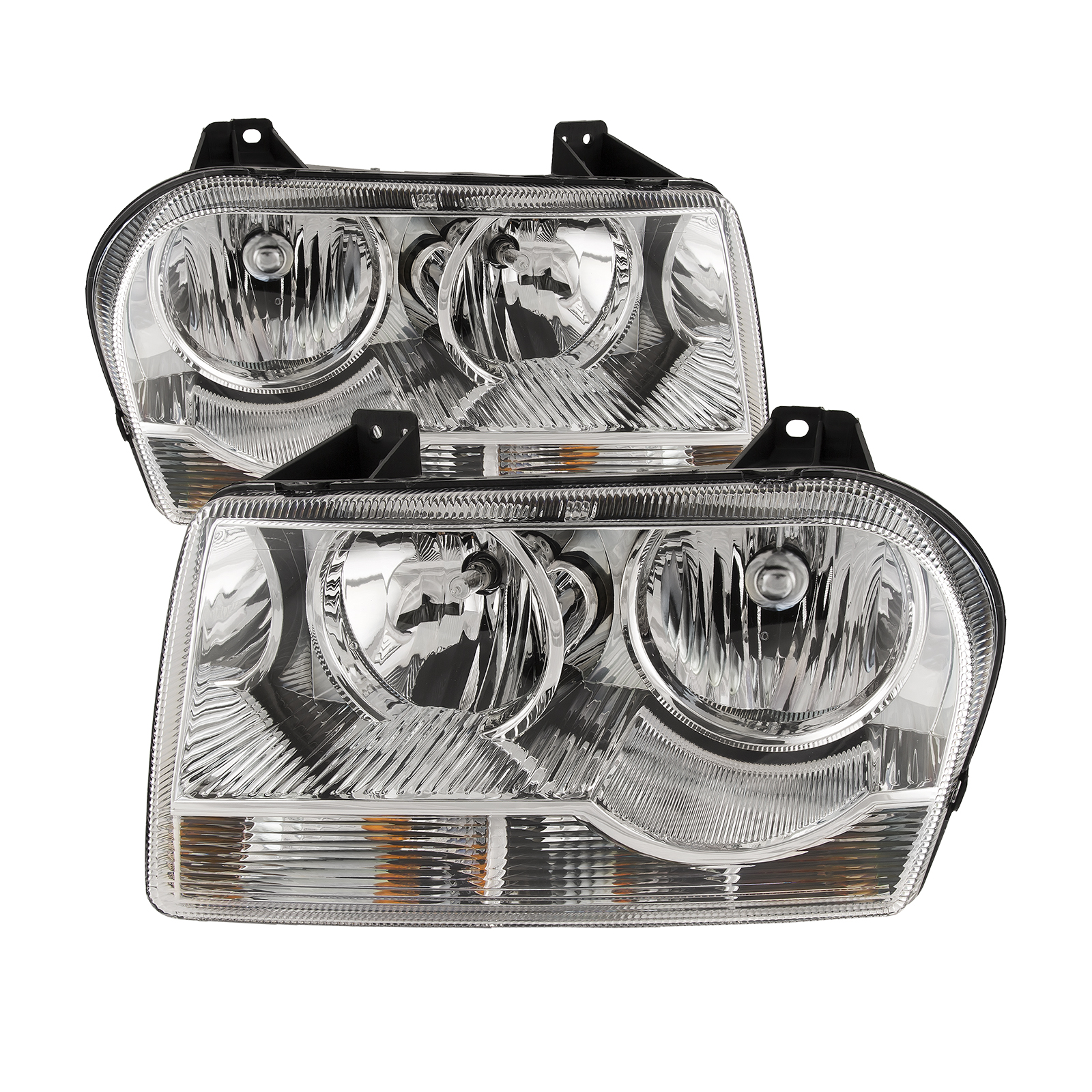 Headlight Set For 05-09 Chrysler 300