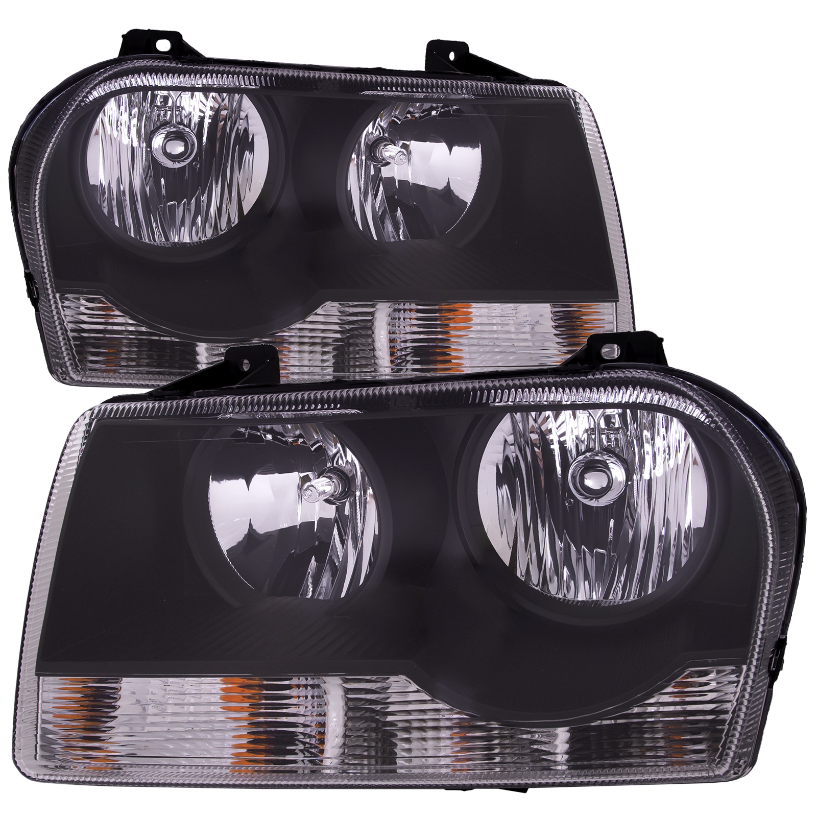 Headlight Set For 05-10 Chrysler 300