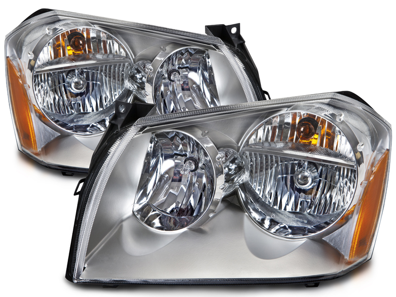 Headlight Set For 05-07 Dodge Magnum