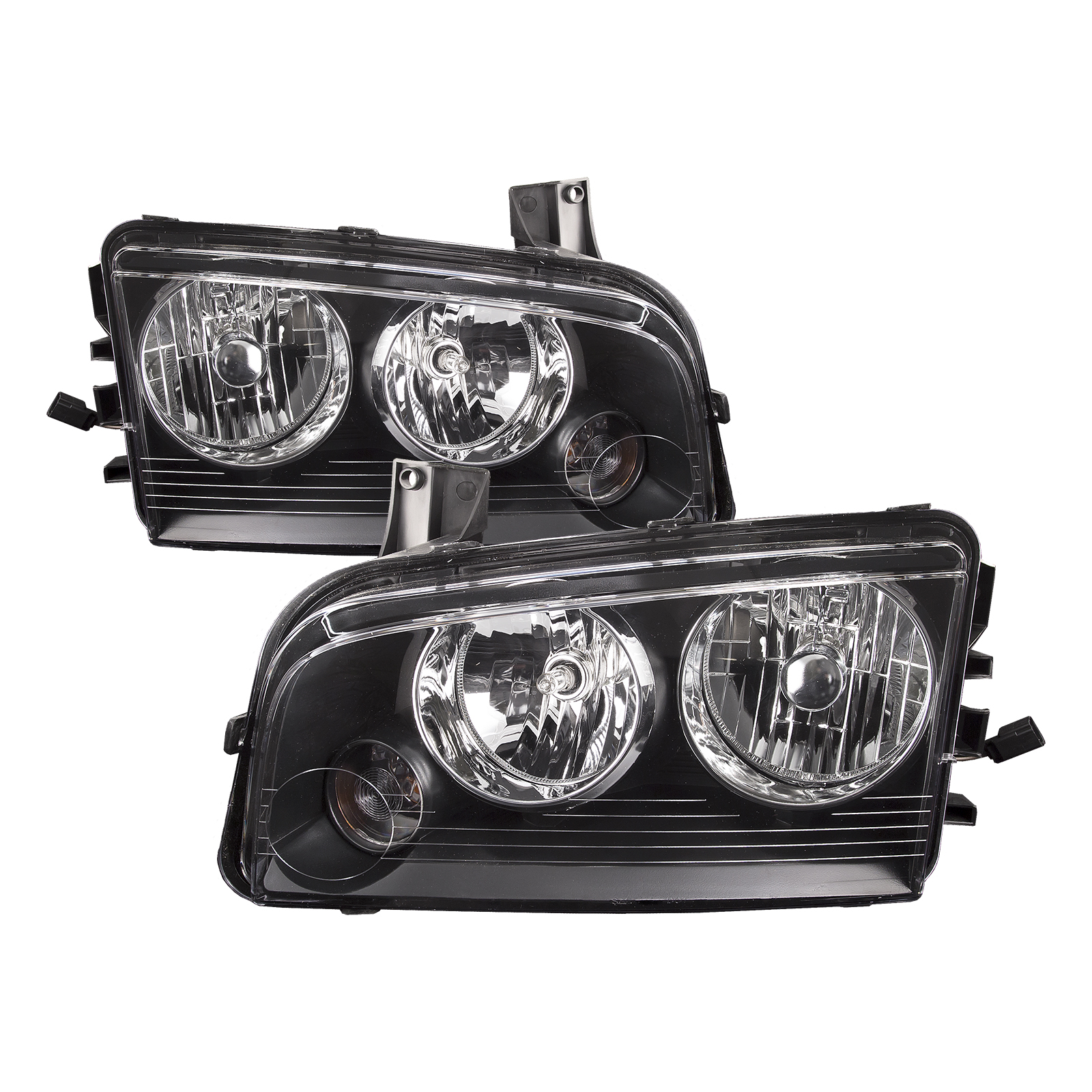 Headlight Set For 06-07 Dodge Charger