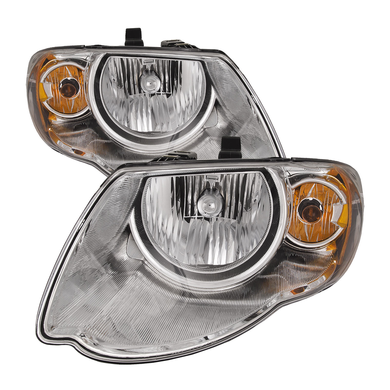 Headlight Set For 05-07 Chrysler Town & Country