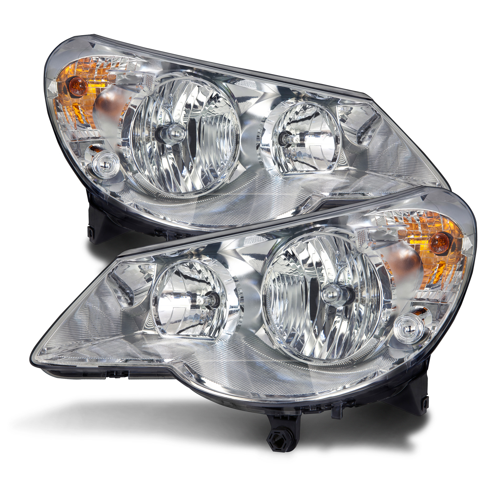 Headlight Set For 07-10 Chrysler Sebring