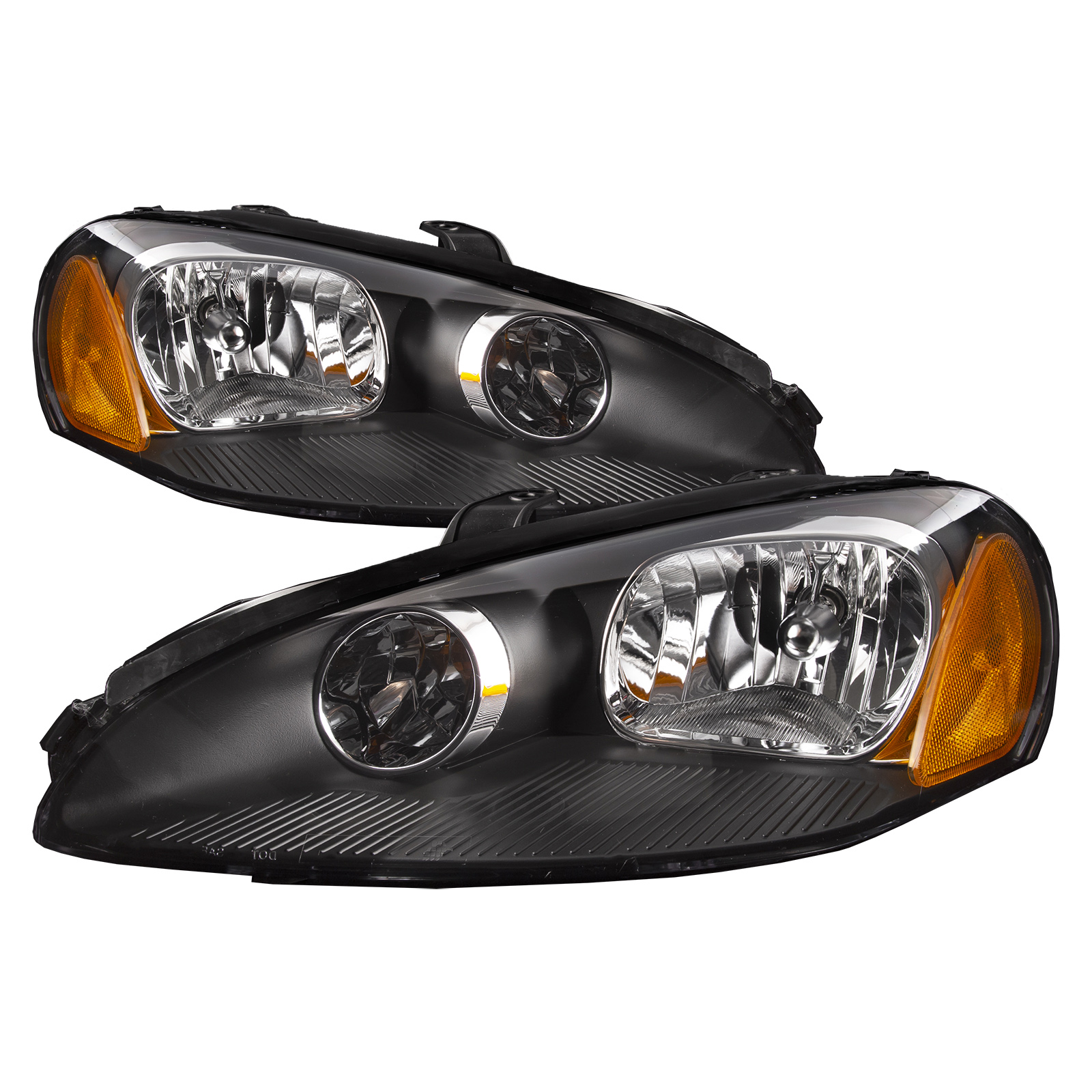 Headlight Set For 03-05 Dodge Stratus