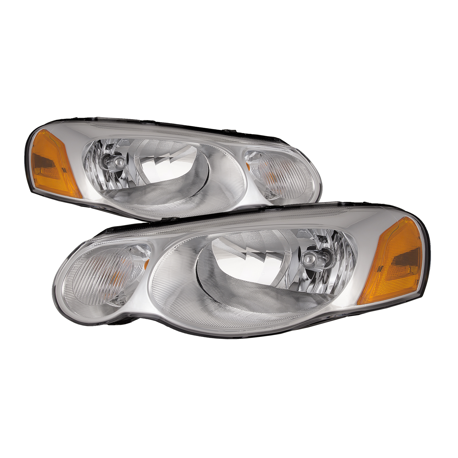 Headlight Set For 04-06 Chrysler Sebring