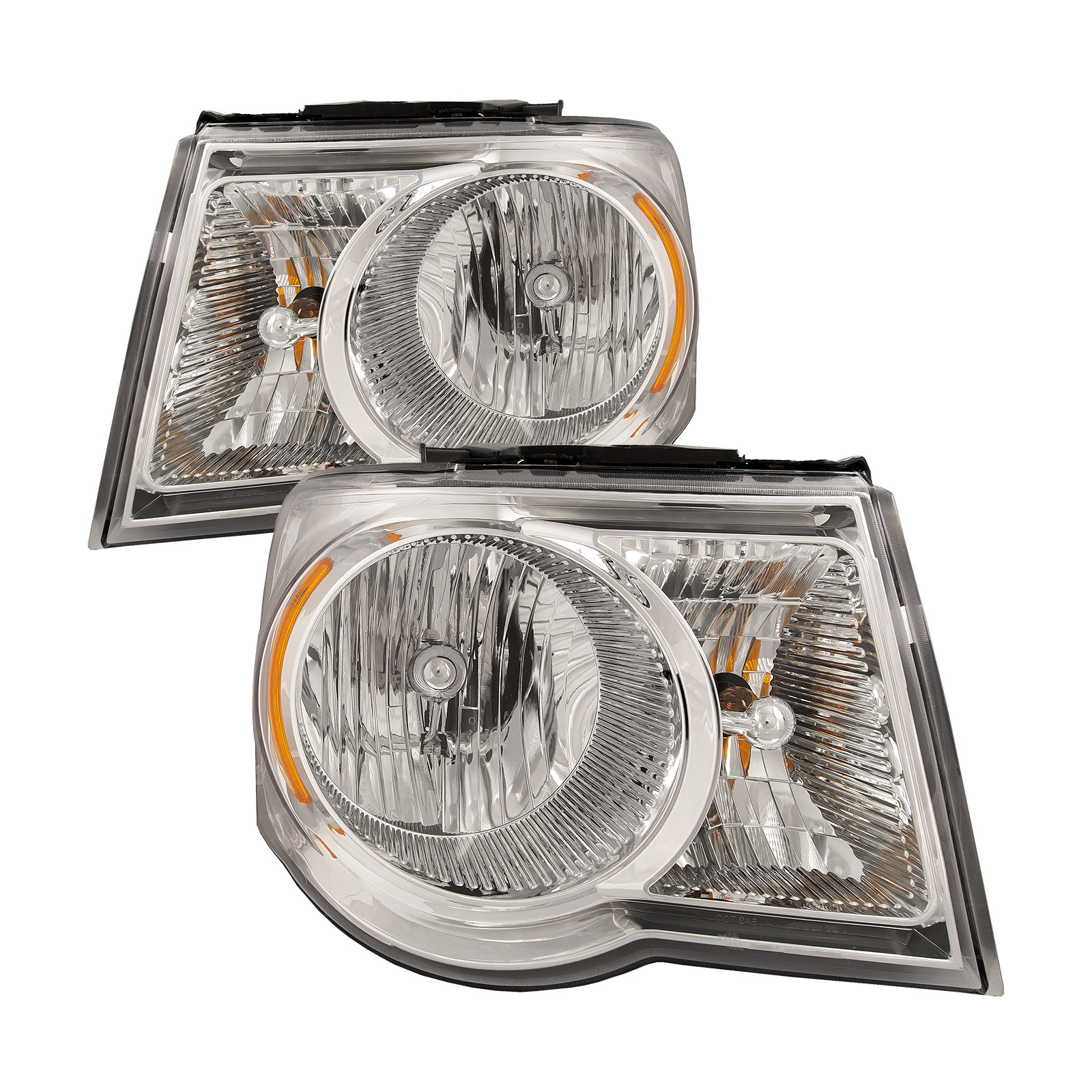 Headlight Set For 07-09 Chrysler Aspen