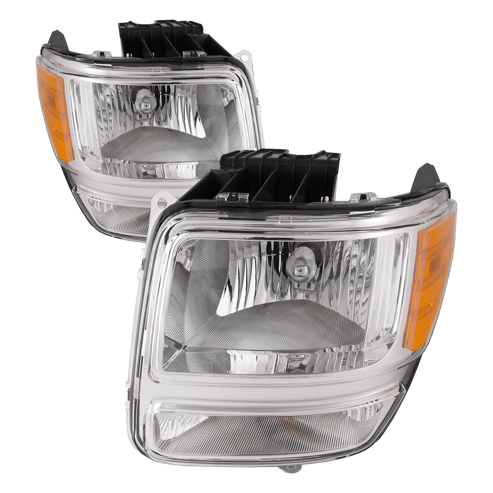 Headlight Set For 07-11 Dodge Nitro