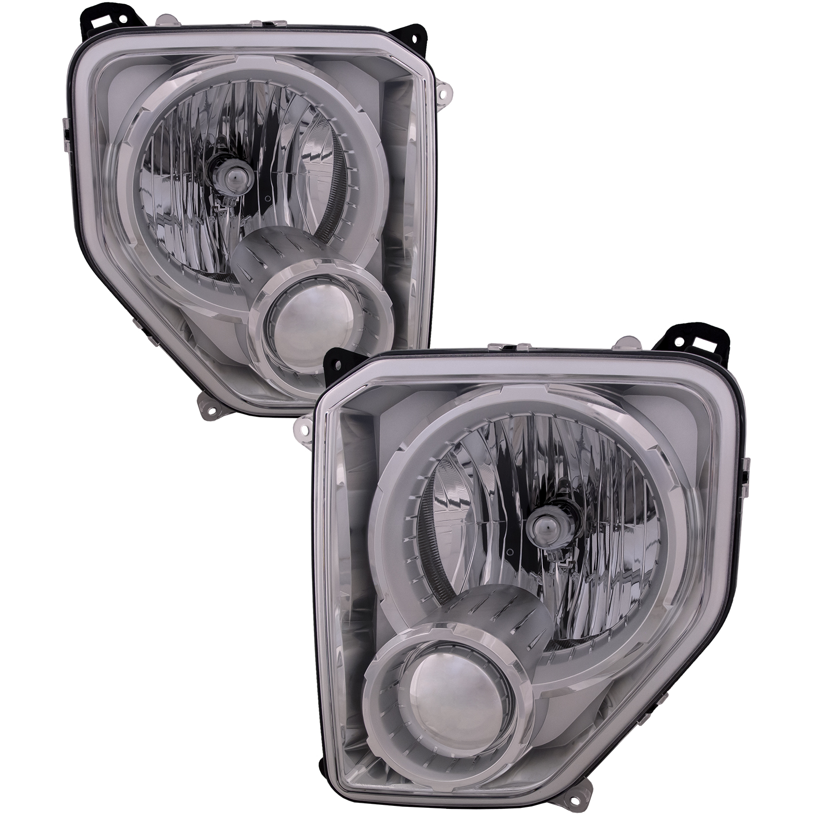 Headlight Set For 08-12 Jeep Liberty