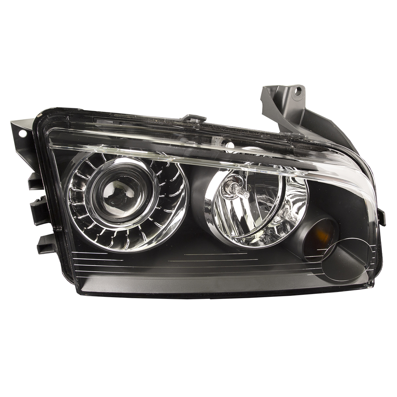 Right Passenger Side Headlight For 08-10 Dodge Charger