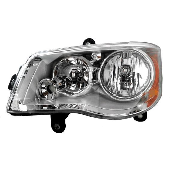 Left Driver Side Headlight For 08-16 Chrysler Town & Country