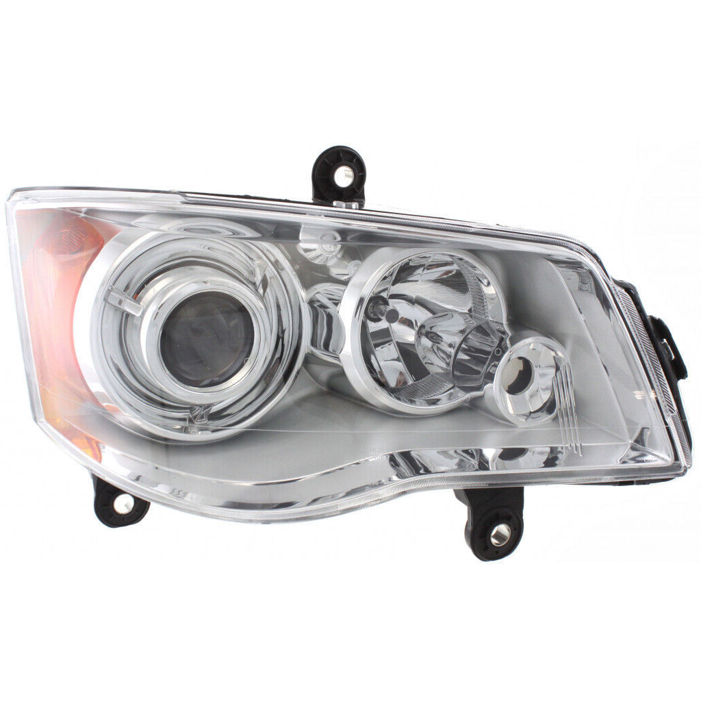 Right Passenger Side Headlight For 08-16 Chrysler Town & Country
